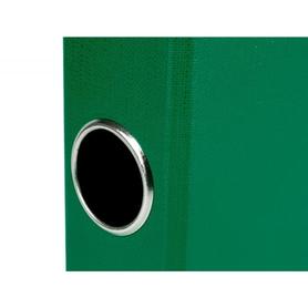 Modulo liderpapel 4 archivadores folio 2 anillas mixtas 25mm verde