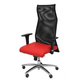 Sillon Sahuco similpiel rojo