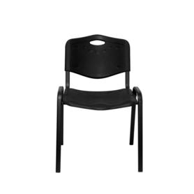 Pack 2 sillas Robledo PVC negro