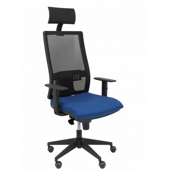 Silla  Horna bali azul marino con cabecero