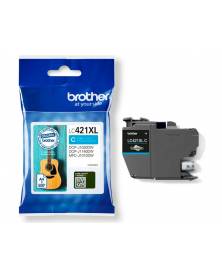 Ink-jet brother lc421xlc dcp-j1050dw / dcp-j1140dw / mfc-j10 cian 500 paginas