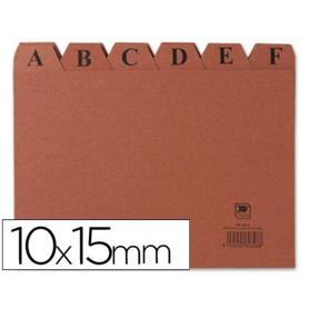 Indice fichero liderpapel carton nº3 100x150 mm
