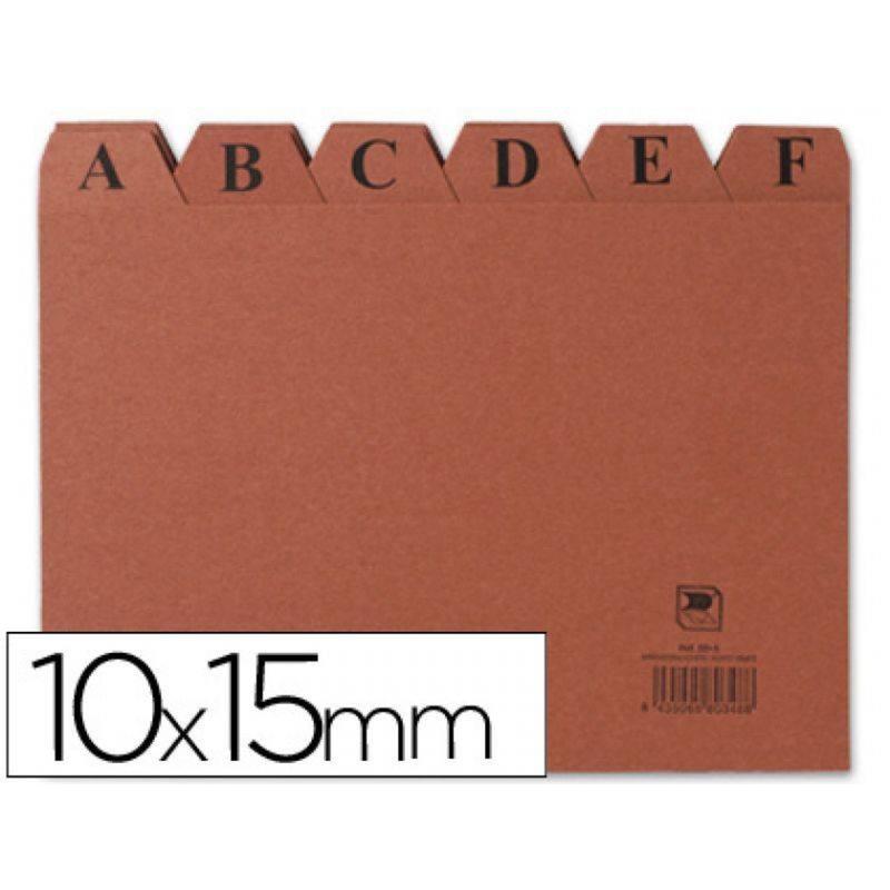 Indice fichero liderpapel carton nº3 100x150 mm