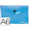 Carpeta liderpapel dossier broche 44232 polipropileno din a6 azul translucido - DS35