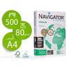 Papel fotocopiadora Navigator din a4 80 gr de gramaje 500 hojas blanco